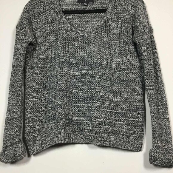 By Corpus Charcoal Grey Knitted Minimalist Casual Neutral Autumn Fall Sweater M - Picture 4 of 7